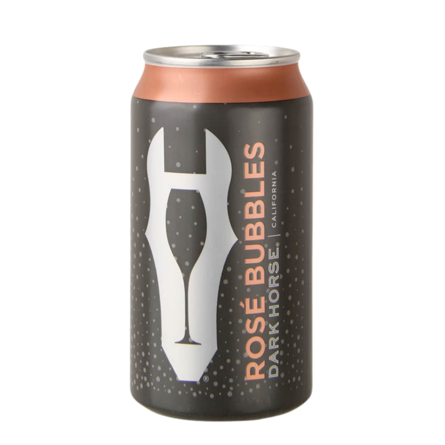 dark horse bubbles rose can 375ml