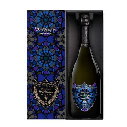 Dom Perignon limited edition damien Hirst 750ml bottle in box