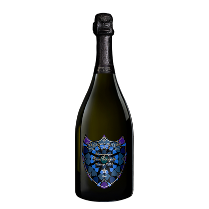 Dom Perignon limited edition damien Hirst 750ml bottle 