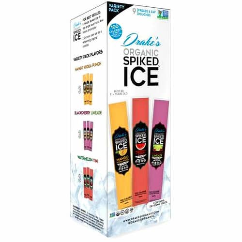 Drake's Organic Spiked Ice Variety Pack - 9ct