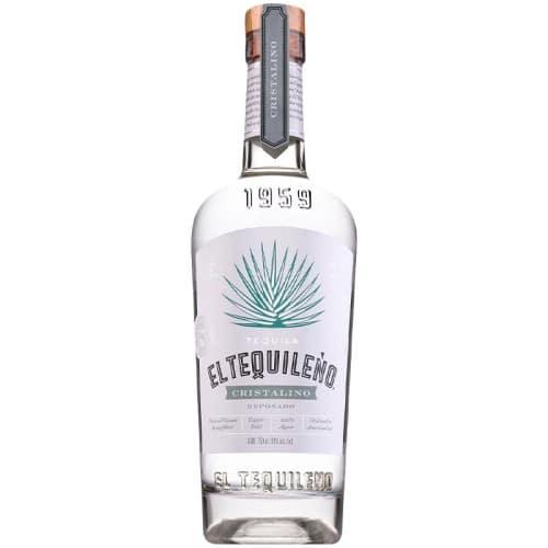 El Tequileno Cristalino Reposado Tequila – 750 ml - Sipsy