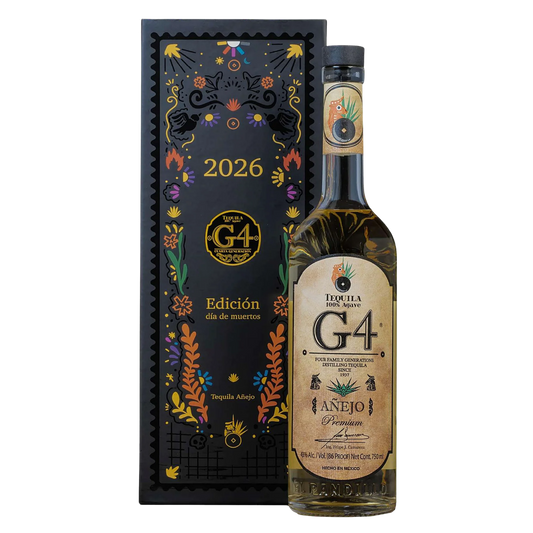 G4 Anejo de Madera Dia de Muertos 2026 Limited Edition Tequila - 750ml (Pre-order)