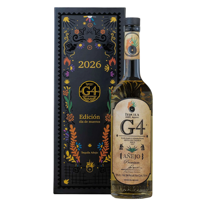 G4 Anejo de Madera Dia de Muertos 2026 Limited Edition Tequila - 750ml (Pre-order)