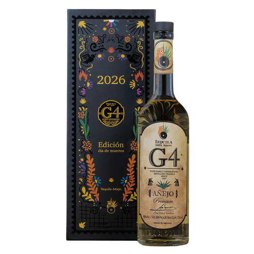 G4 Anejo de Madera Dia de Muertos 2026 Limited Edition Tequila - 750ml (Pre-order)