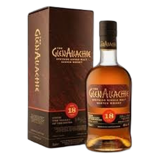 GlenAllachie 18 Year Single Malt Scotch Whisky 750ml bottle