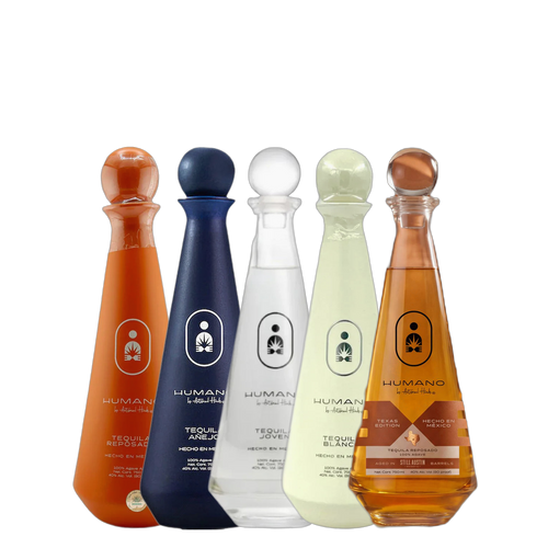 Humano Blanco Joven Reposado Añejo and Texas Edition - 5pk Tequila — Father's Day Gift | Sipsy