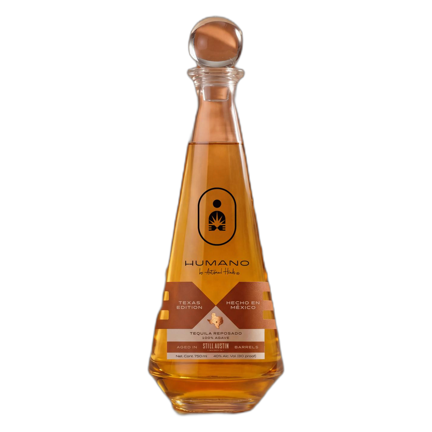 Humano Texas Edition Reposado Tequila - 750ml bottle