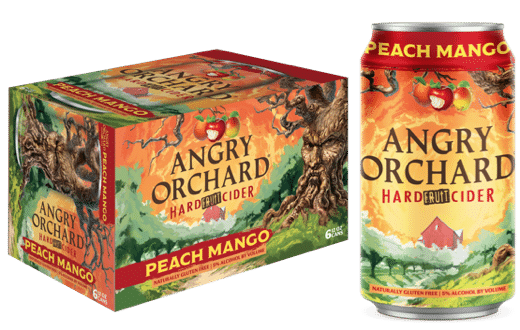 Angry Orchard Peach Mango Cider - 6 Cans