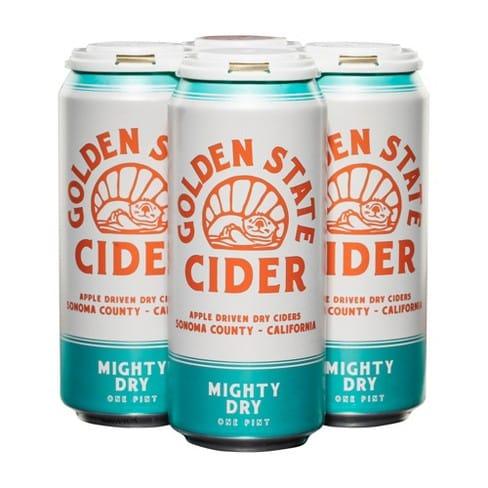 Golden State Mighty Dry Hard Cider 4-pack - Sipsy