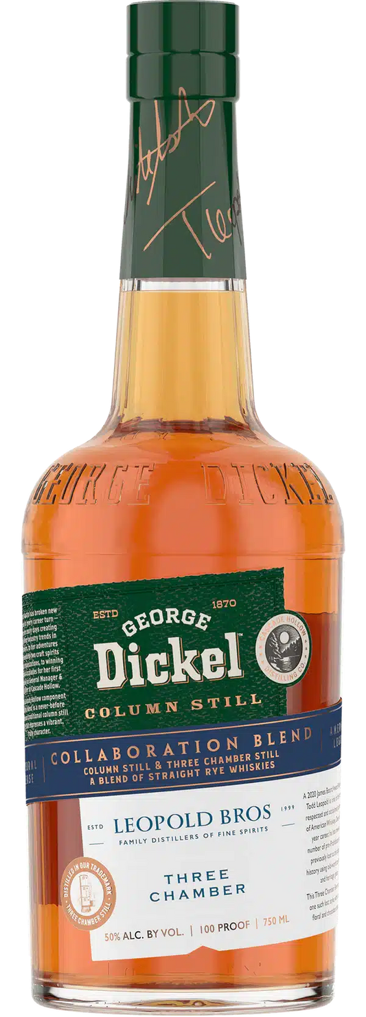 George Dickel X Leopold Bros Collaboration Rye Whiskey - 750ml