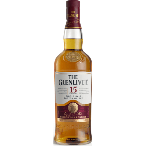 The Glenlivet 15 Year Old Single Malt Scotch Whisky  - 750 ml