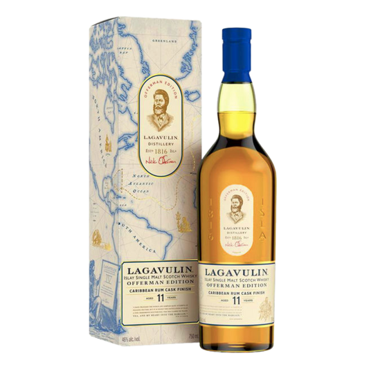 Lagavulin Offerman Edition Caribbean Rum Cask 11 Year Old - 750ml