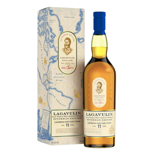 Lagavulin Offerman Edition Caribbean Rum Cask 11 Year Old - 750ml