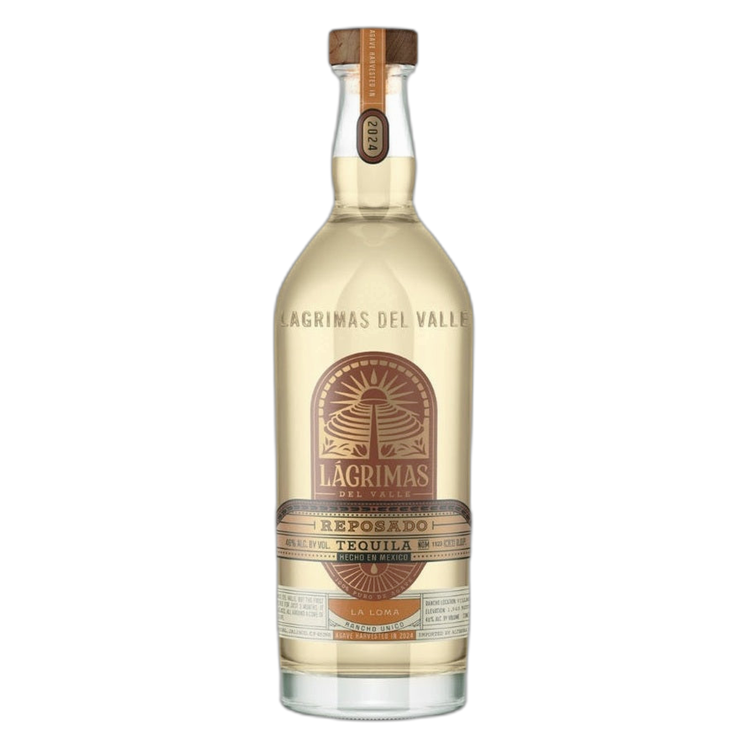 Lagrimas La Mesa del Charco Reposado Tequila 750ml bottle
