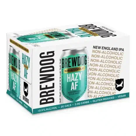 BrewDog Hazy AF, Hazy IPA, Non-Alcoholic – 6pk - Sipsy
