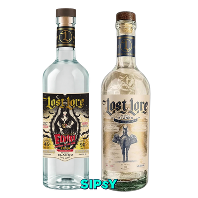 Lost Lore Elvira Mistress of the Dark & Blanco Tequila 2pk - 750ml bottles