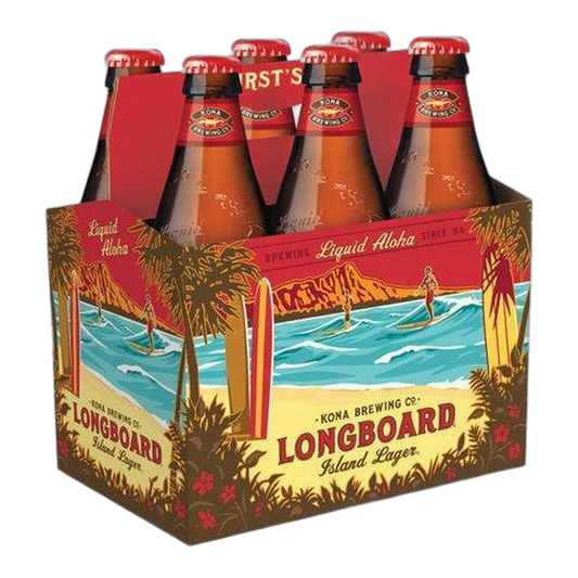 Kona Longboard Island Lager - 6 Bottles