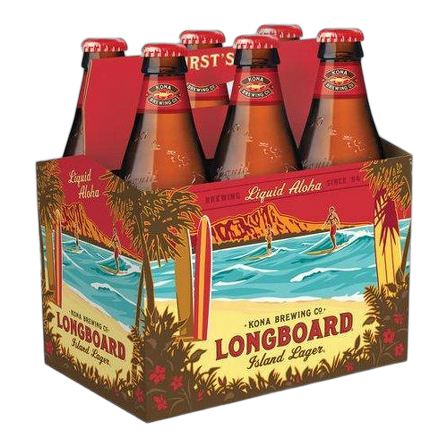 Kona Longboard Island Lager - 6 Bottles