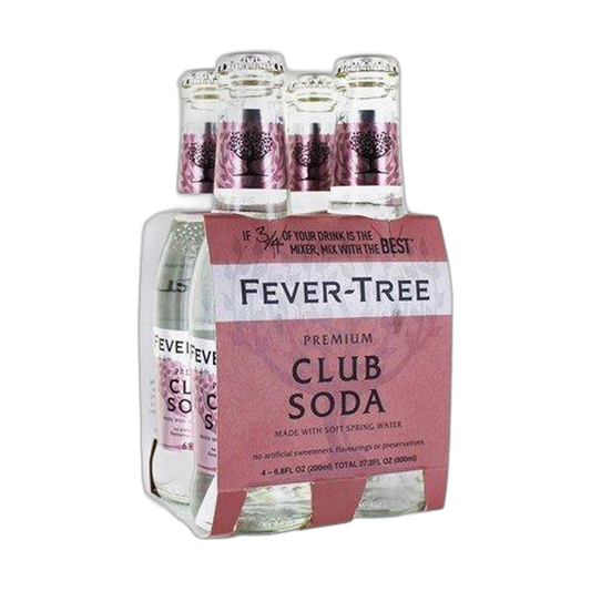 Fever-Tree Premium Club Soda - 4 bottles