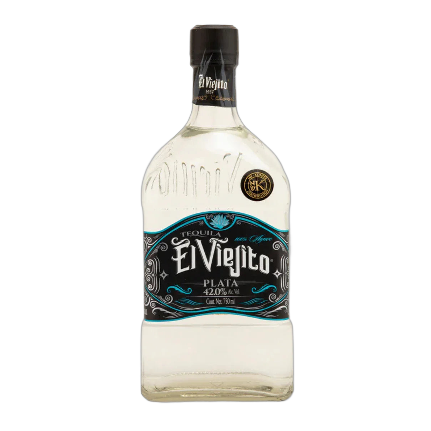 El Viejito Plata 42% Tequila - 750ml