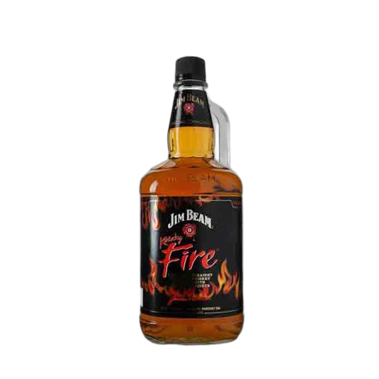 Jim Beam Fire Cinnamon Bourbon Whiskey - 1.75L