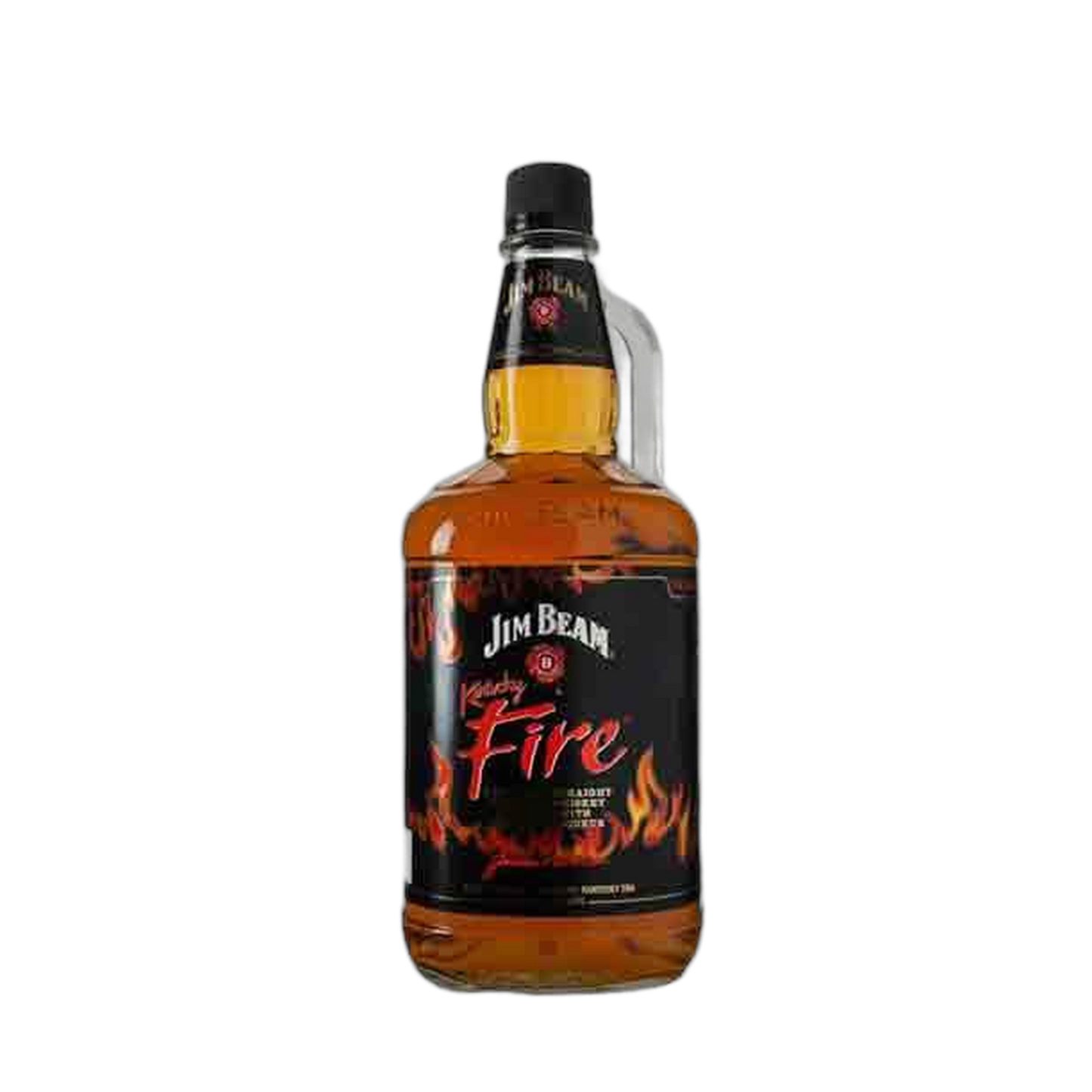 Jim Beam Fire Cinnamon Bourbon Whiskey - 1.75L