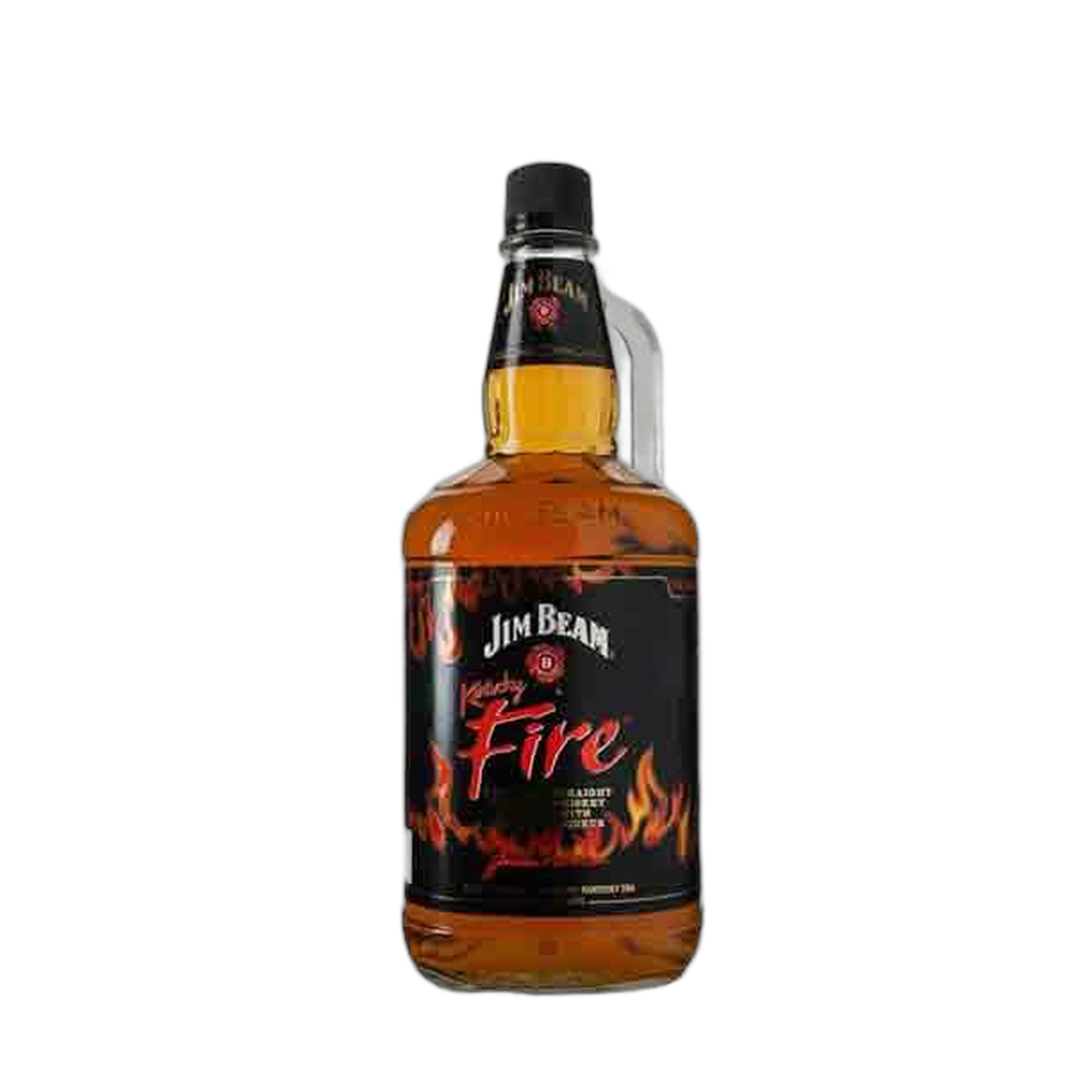 Jim Beam Fire Cinnamon Bourbon Whiskey - 1.75L