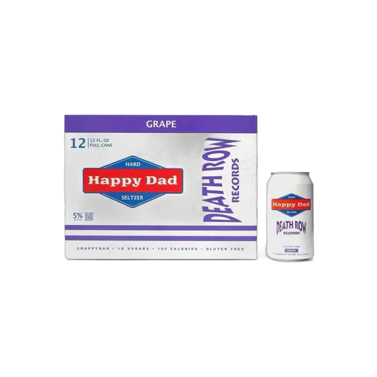 Happy Dad Seltzer Grape 12-Pack 12-oz Cans