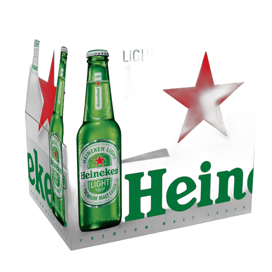Heineken Light Lager - 12 bottles