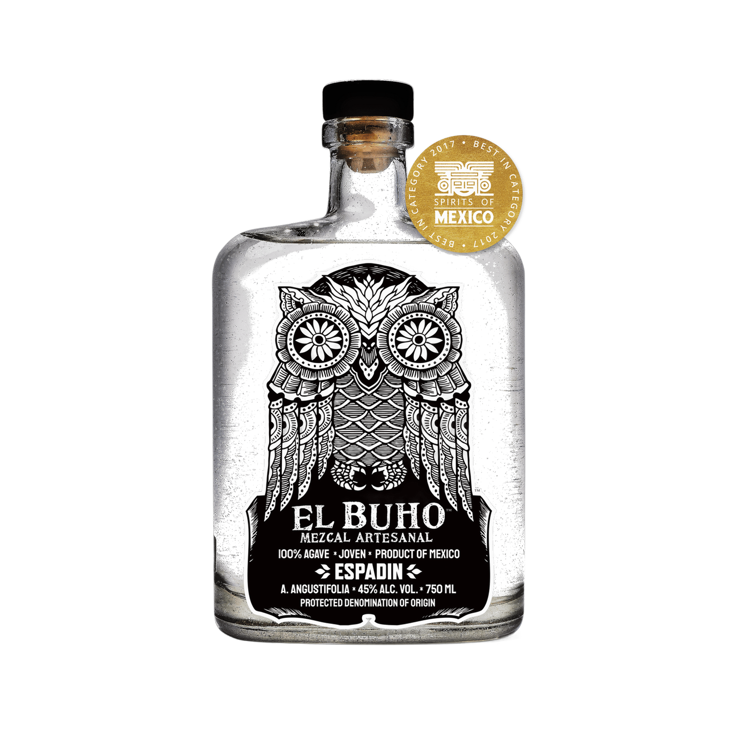 El Búho Mezcal Espadín - 750ml
