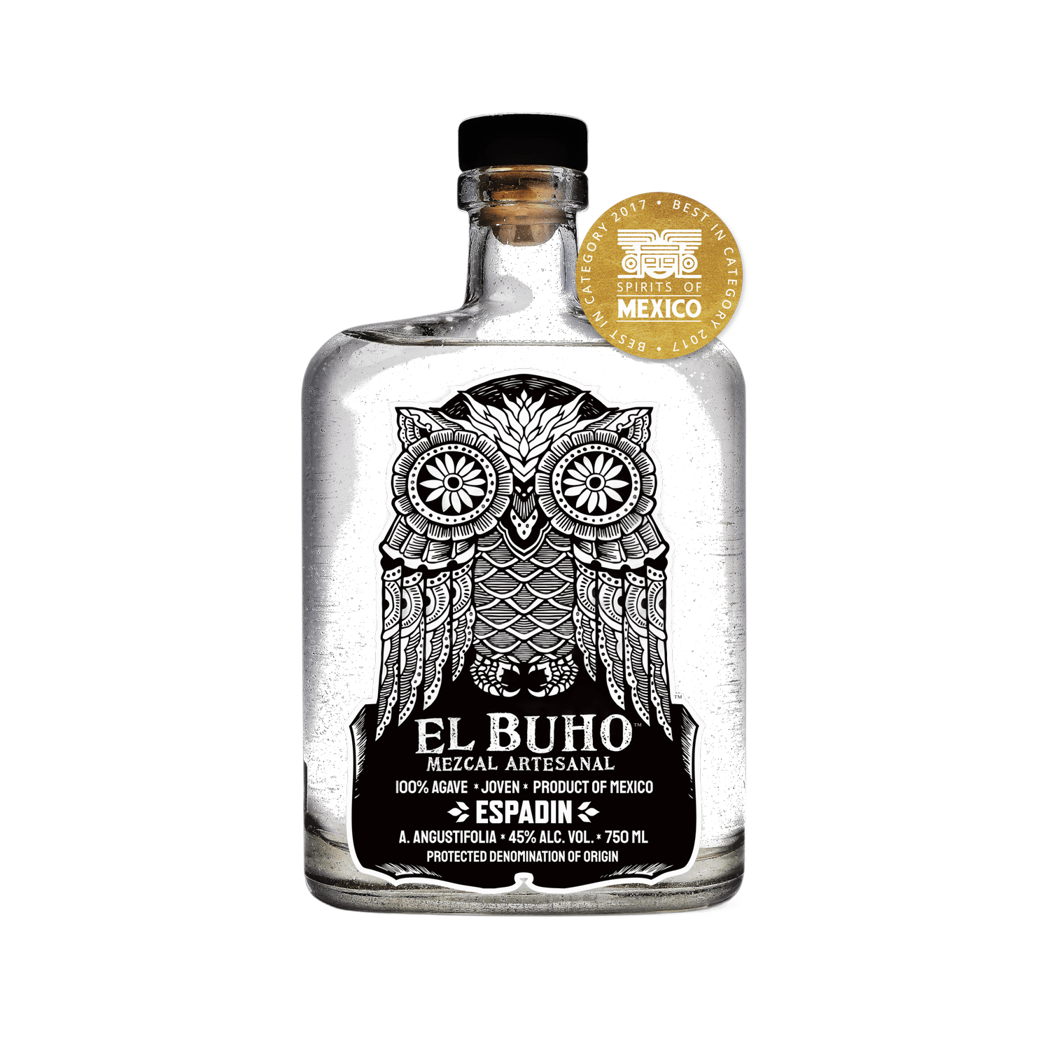 El Búho Mezcal Espadín - 750ml