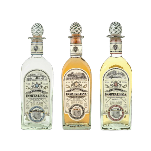 Fortaleza Blanco Reposado and Añejo Tequila - 3-Pack