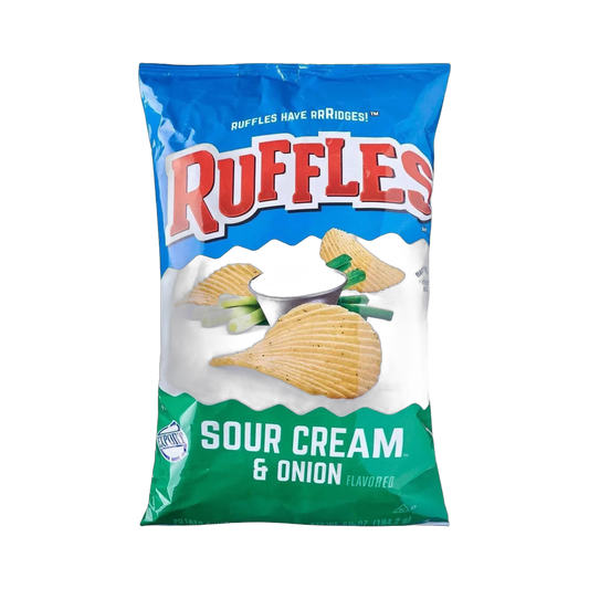 Ruffles Sour Cream & Onion 3oz