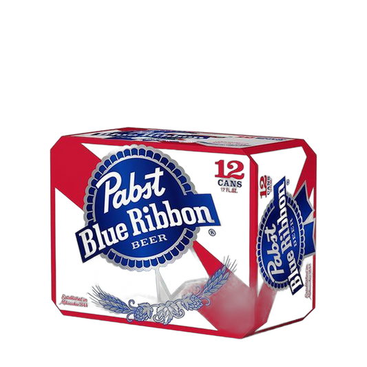 Pabst Blue Ribbon American Lager – 12 Cans