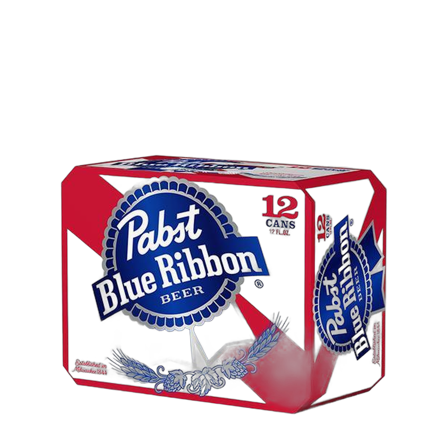 Pabst Blue Ribbon American Lager – 12 Cans