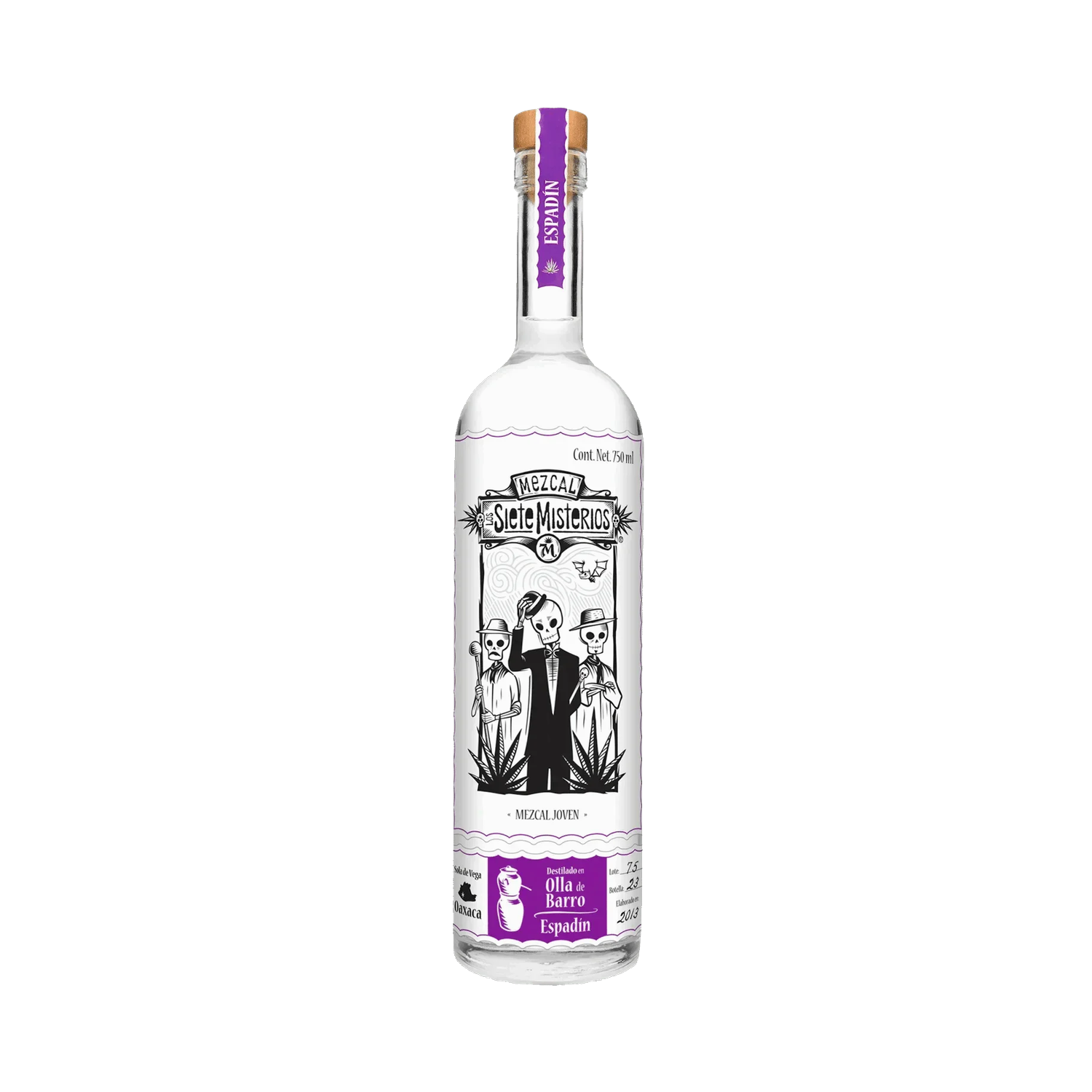 Siete Misterios Olla de Barro Espadín Mezcal - 750ml