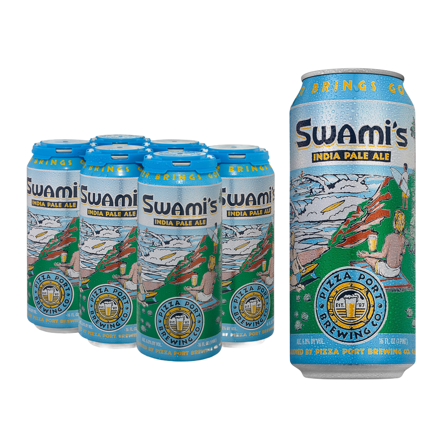 Pizza Port Swami's IPA 6-Pack