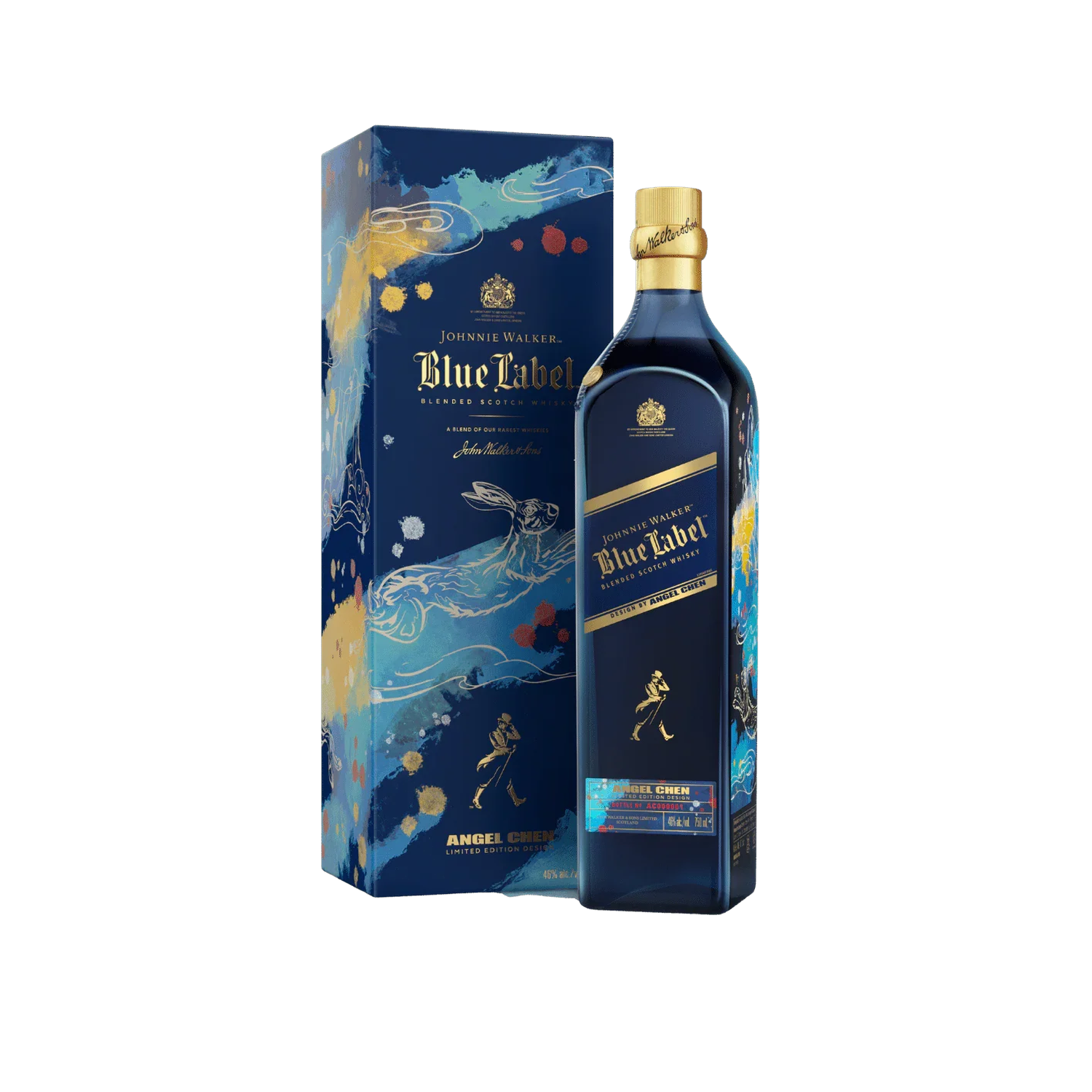 Johnnie Walker Blue Label Blended Scotch Whisky Limited Edition Year of the Rabbit - 750ml