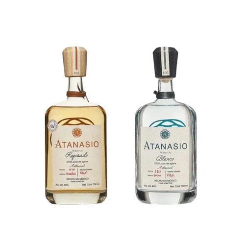 Atanasio Blanco Tequila and Reposado Tequila - 2-Pack