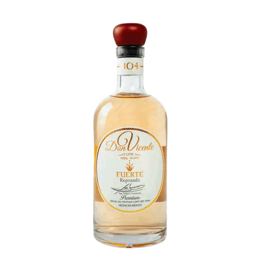 Don Vicente Fuerte Reposado Tequila - 104 Proof Cask Strength - 750ml