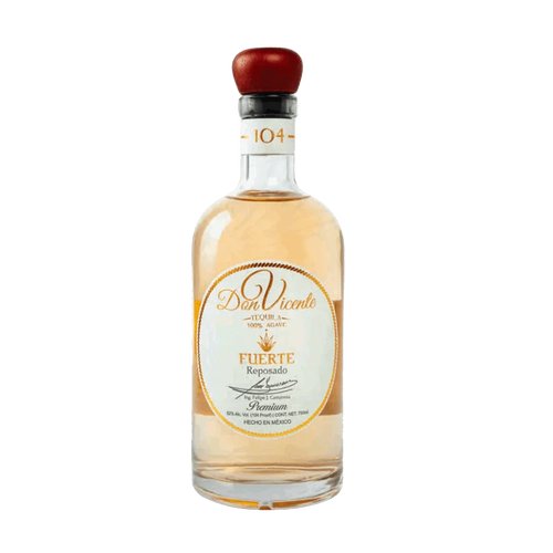 Don Vicente Fuerte Reposado Tequila - 104 Proof Cask Strength - 750ml