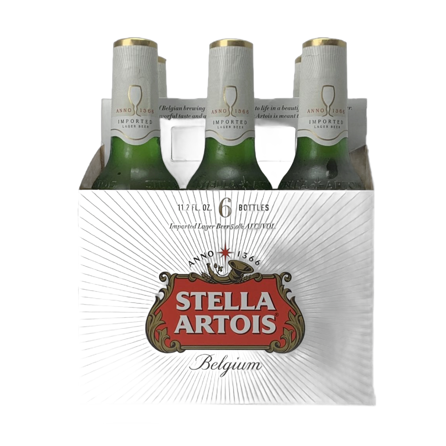 Stella Artois Belgian Pilsner - 6 bottles
