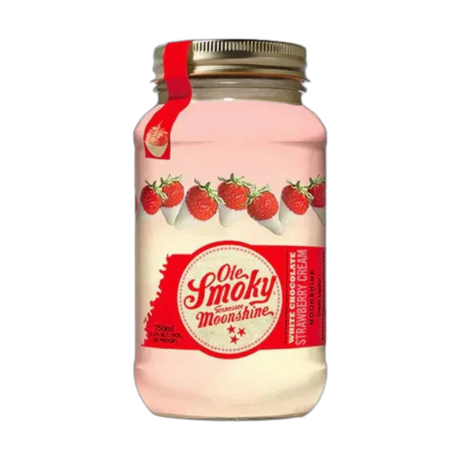 Ole Smoky Moonshine Strawberry Cream - 750ml