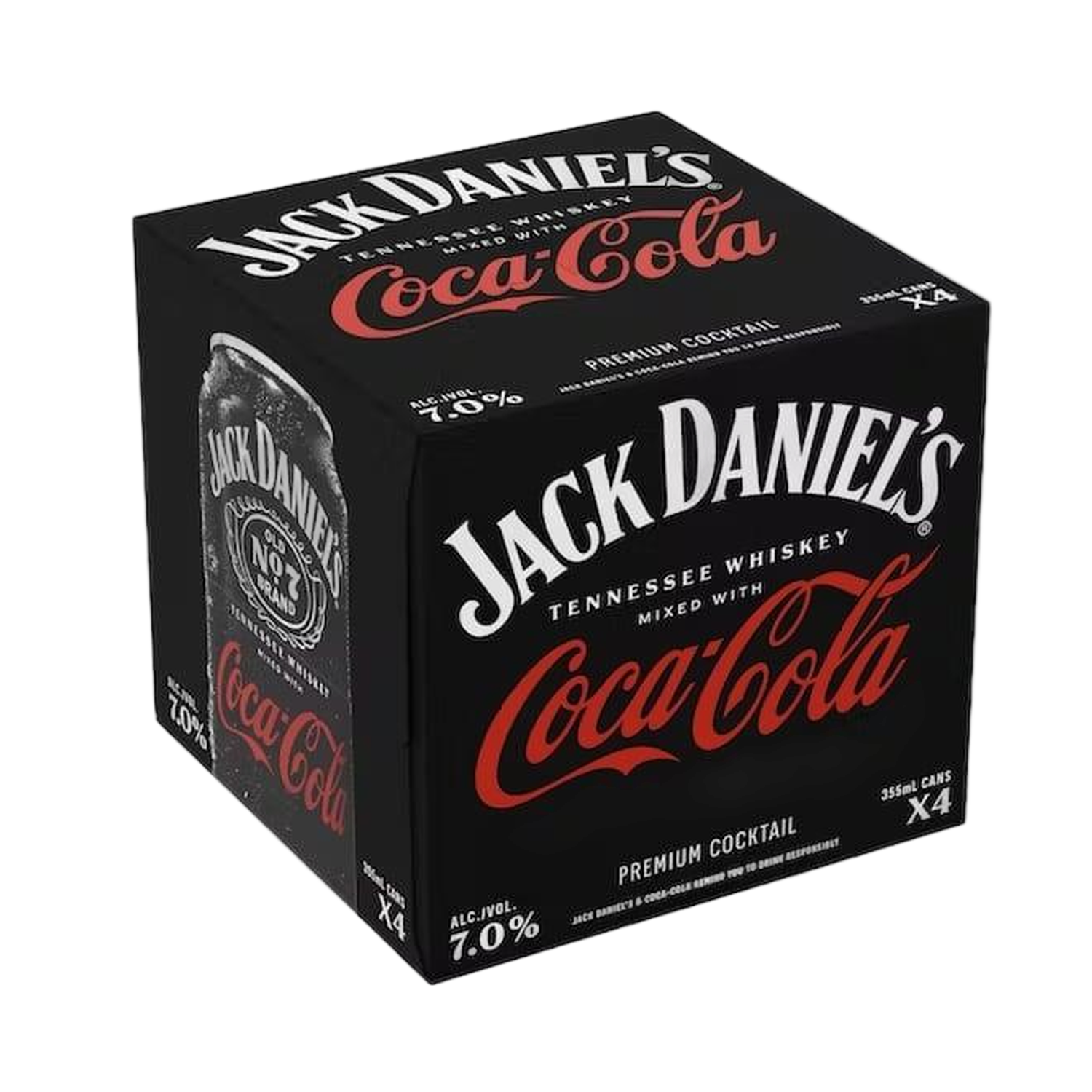 Jack Daniel's & Coca-Cola 4-Pack