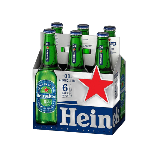 Heineken 0.0% Alcohol-Free 6-Pack