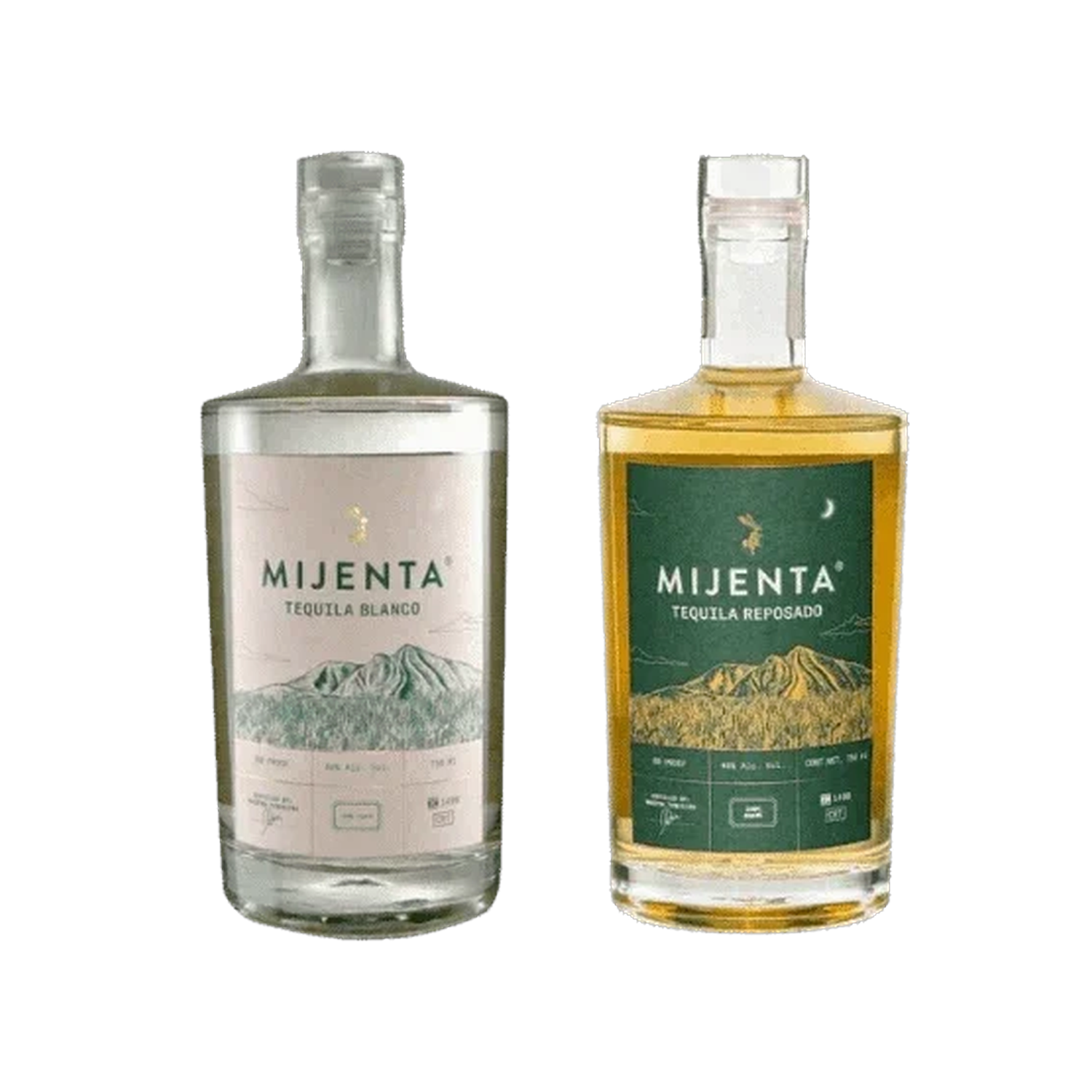 Mijenta Blanco Tequila and Mijenta Reposado Tequila - 2-Pack