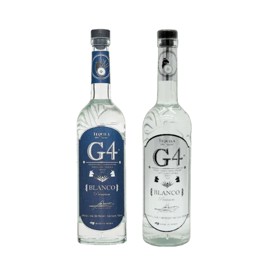 G4 Blanco and G4 Blanco 108 High Proof Tequila - 2-Pack
