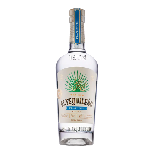 El Tequileño Platinum Blanco Tequila - 750ml