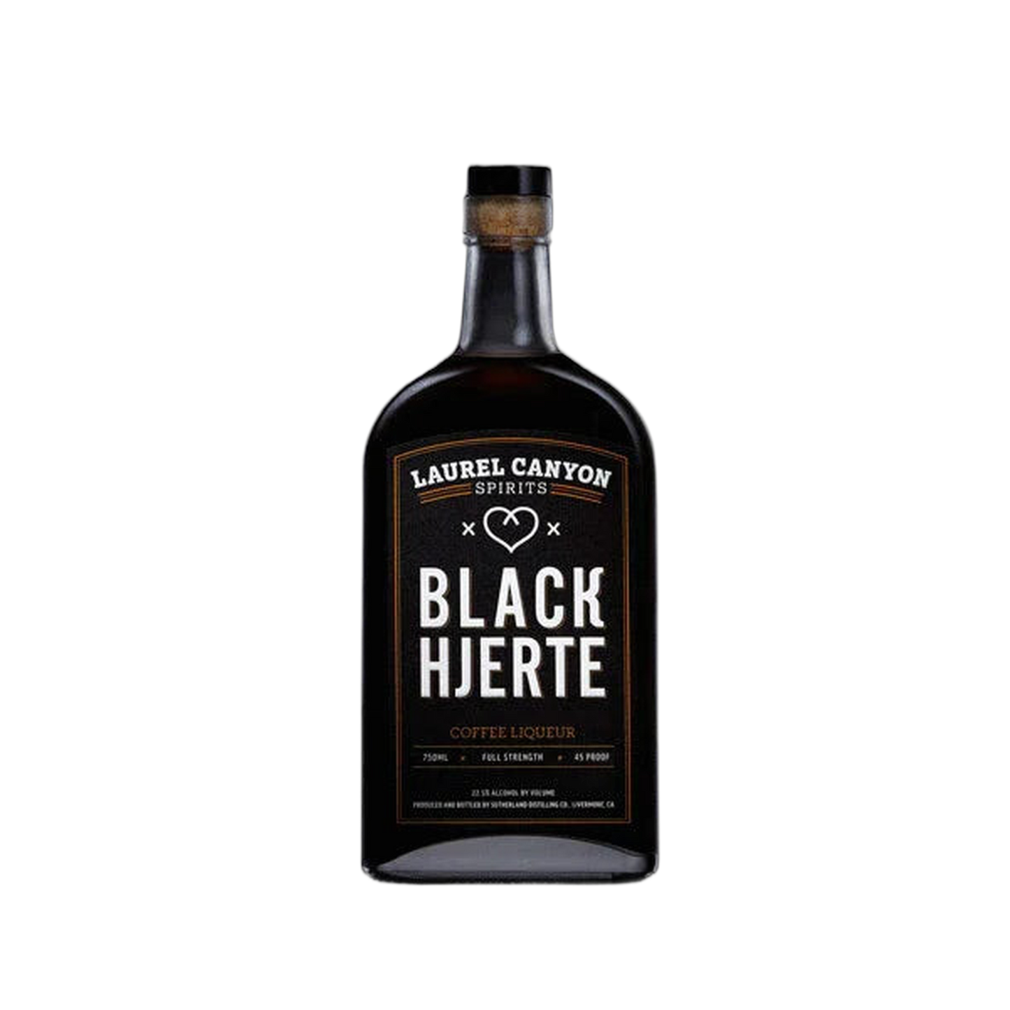 Laurel Canyon Cold Black Hjerte Coffee Liqueur - 750ml