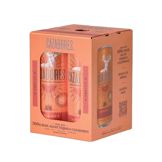 Cazadores Cocktail Paloma - 4-Pack 12oz